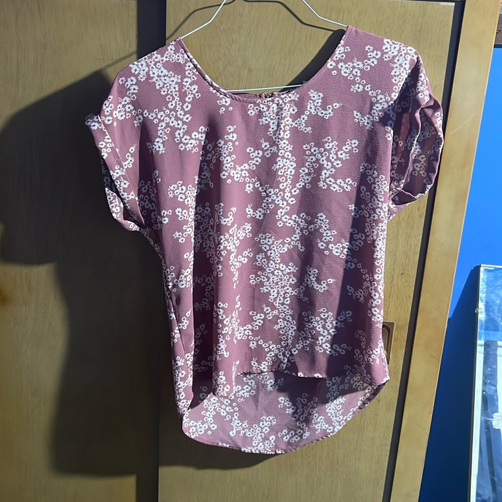 Hippie rose blouse
